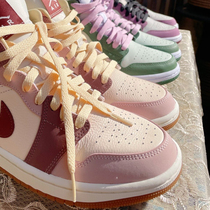 AJ1 womens shoes help basalt brown milk tea berry powder small black gold and white green orange mens shoes warm shoes