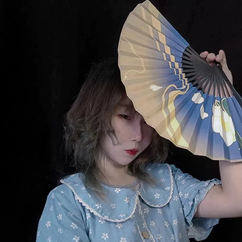 [Genshin Impact Kamisato Ayaka Cosplay Fan 原神神里绫华扇子]