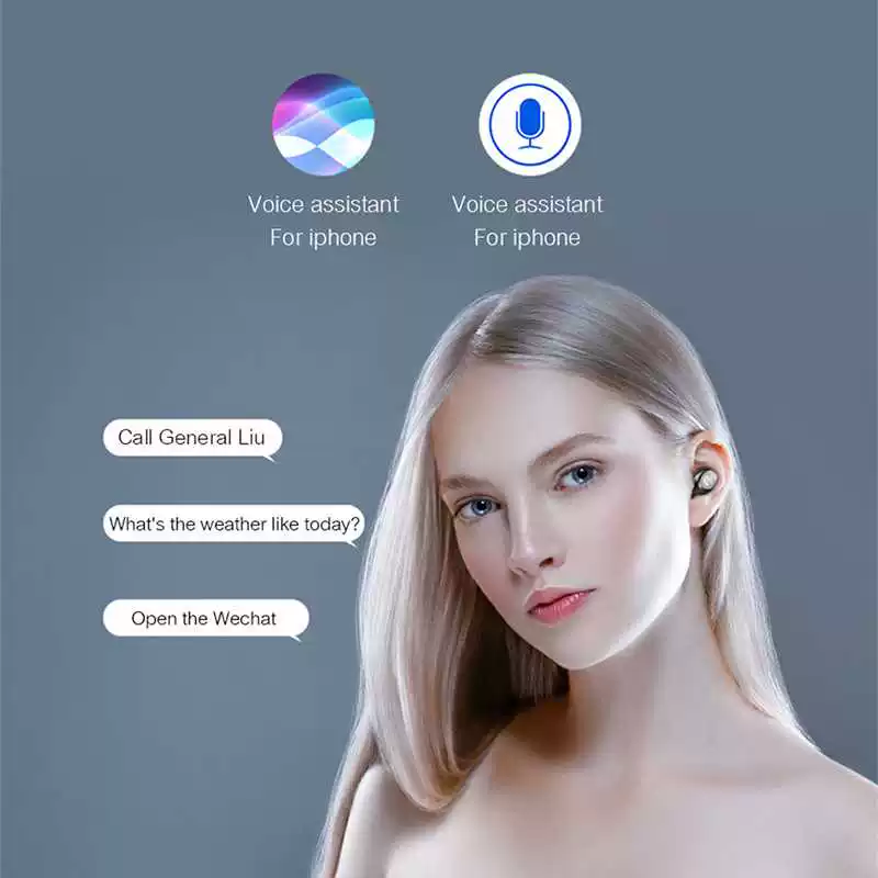 Беспроводные наушники F9 TWS Bluetooth 5.0 гарнитура без рук