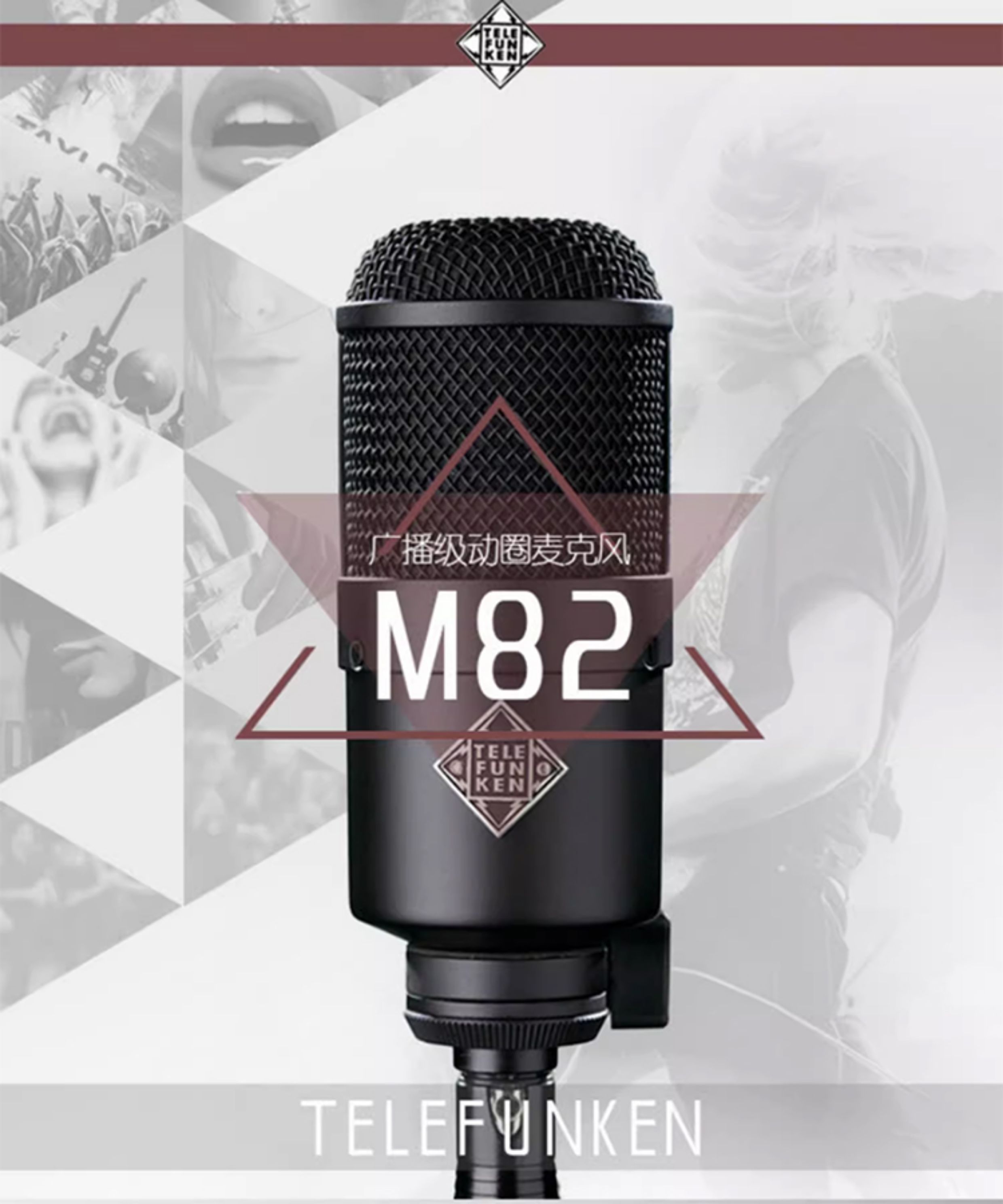 Telefunken/德律风根 M82话筒插图