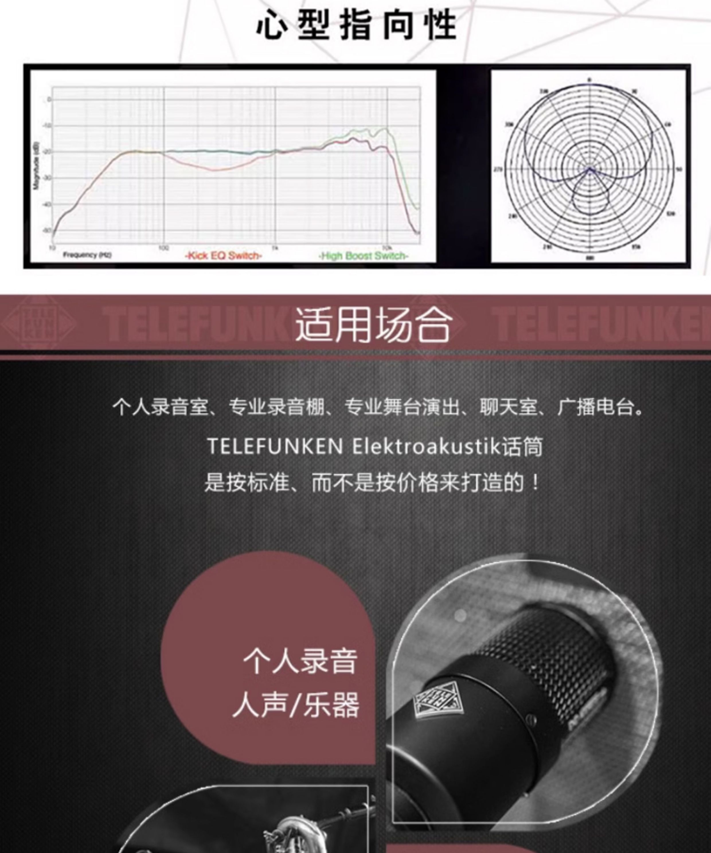 Telefunken/德律风根 M82话筒插图5