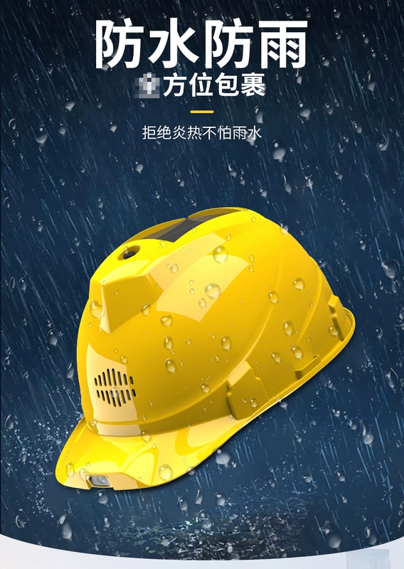 mũ bảo hộ gắn kính Mũ bảo hộ điều hòa theo tiêu chuẩn quốc gia 2023 Mũ điều hòa có nắp sạc mũ công trường