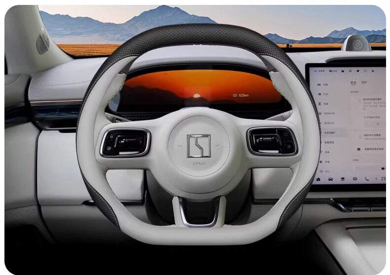 2026 Model Zeekr 7X Steering Wheel Cover, Special Interior Accessories for Zeekr 8X/007Gt/009, Handlebar Cover