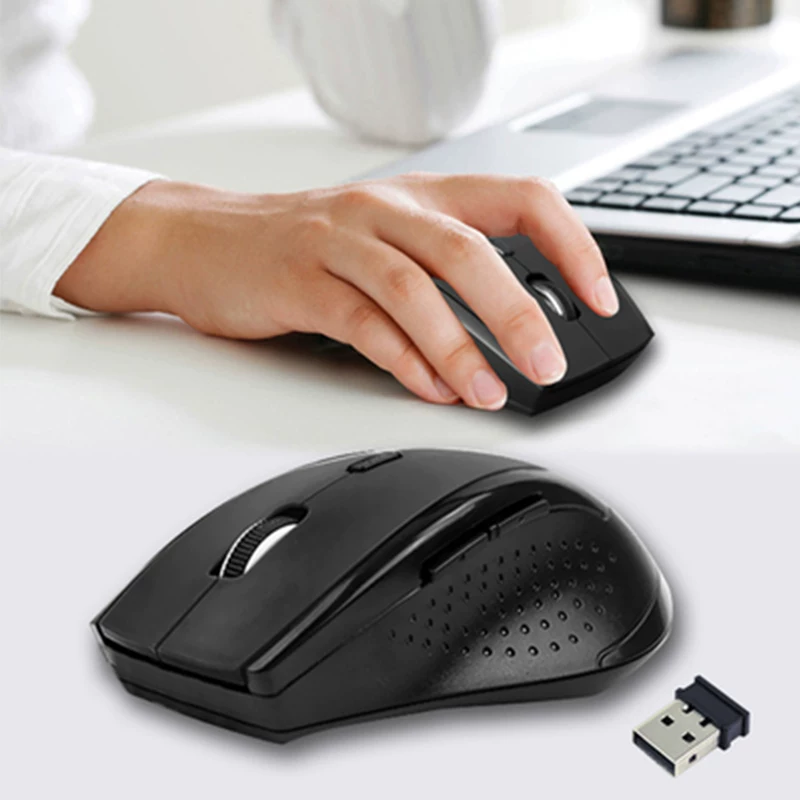 2.4 ГГц беспроводная оптическая мышь для PC Gaming с 6 кнопками