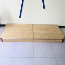 Henan school classroom platform teacher podium eloquence class podium dance class small stage wooden semicircular steel frame