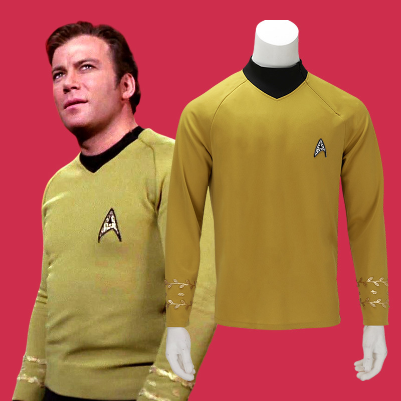 Youman Star Trek Cos Clothing First Generation Kirkland Leader Same Cosplay Costume