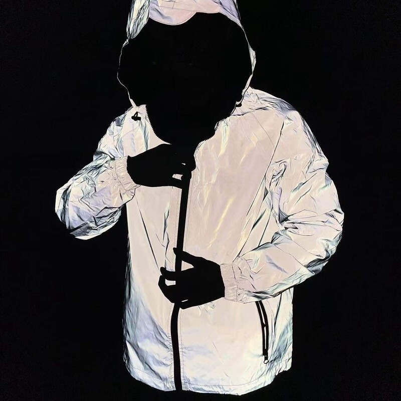Motorcycle Riding Reflective Clothing, Windbreaker, Motorcycle Jacket, Outdoor Sports and Leisure, Windproof Clothing for Men and Women, Loose and Water-Repellent