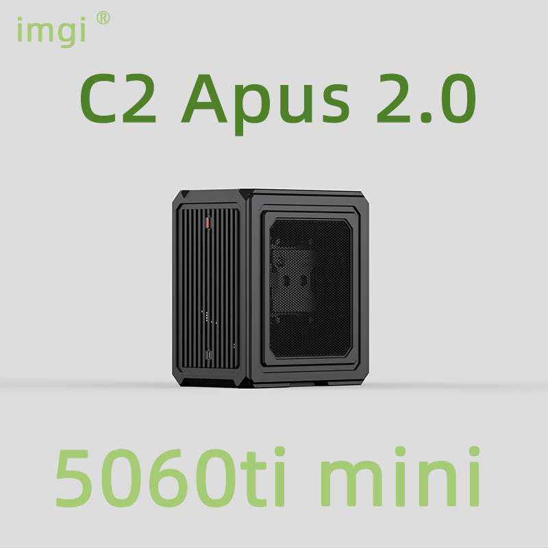 Imgi Miguo C2 Apus 2.0 5060Ti Mini Thick Aluminum Cnc Itx Case Miguo 2026 New Product Imgi Miguo C2 Apus 2.0 5060Ti Mini Thick Aluminum Cnc Itx Case Miguo 2026 New Product