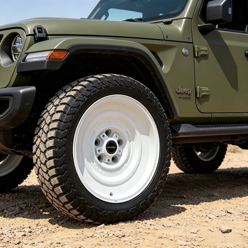 Leateen Thunder Magnesium Forged X704 Anti-Loosening Wheel Hub for Wrangler Gladiator Grand Cherokee Commander