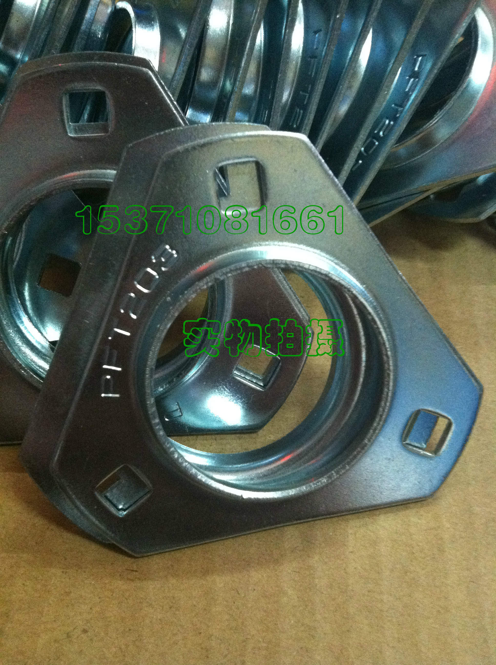 Outer spherical stamped steel plate bearing seat PFT203 PFT204 PFT205 PFT206 PFT207 208