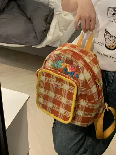 Рюкзак, маленький демисезонный высококачественный ранец, сумка через плечо