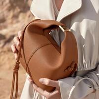 Bort.osoi Authentic new French bag Paris lunch bag cowhide commuter shoulder crossbody bag for women