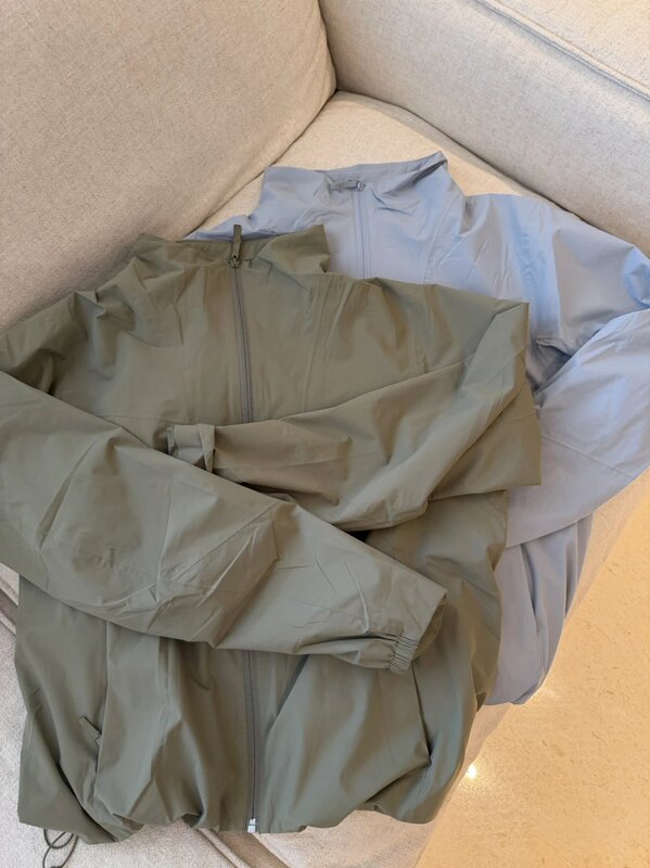 Tian Yi New Windproof, Waterproof, Stain-Resistant Slim-Fit Stand-Collar Fleece Jacket