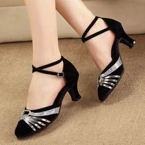professional latin dance shoes woman high heel summer shoes