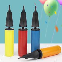 Air nozzle hand plastic manual push hand pump universal pump supplies festival balloon mini novice home