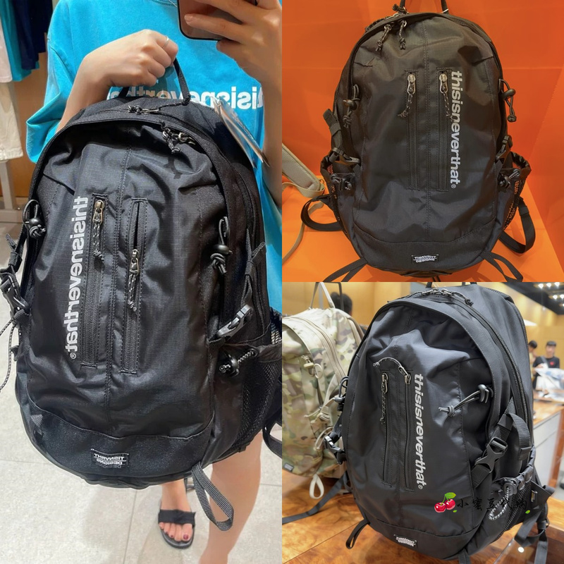 Small Amount in Stock Thisisneverthat25 New Casual Zipper Versatile Large Capacity Lightweight Backpack