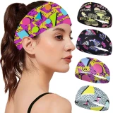 Погруженные волосы с открытыми ушами плавания, дайвинговая серфинг голова челки, ленты для волос, без длинных волос, длинные волосы