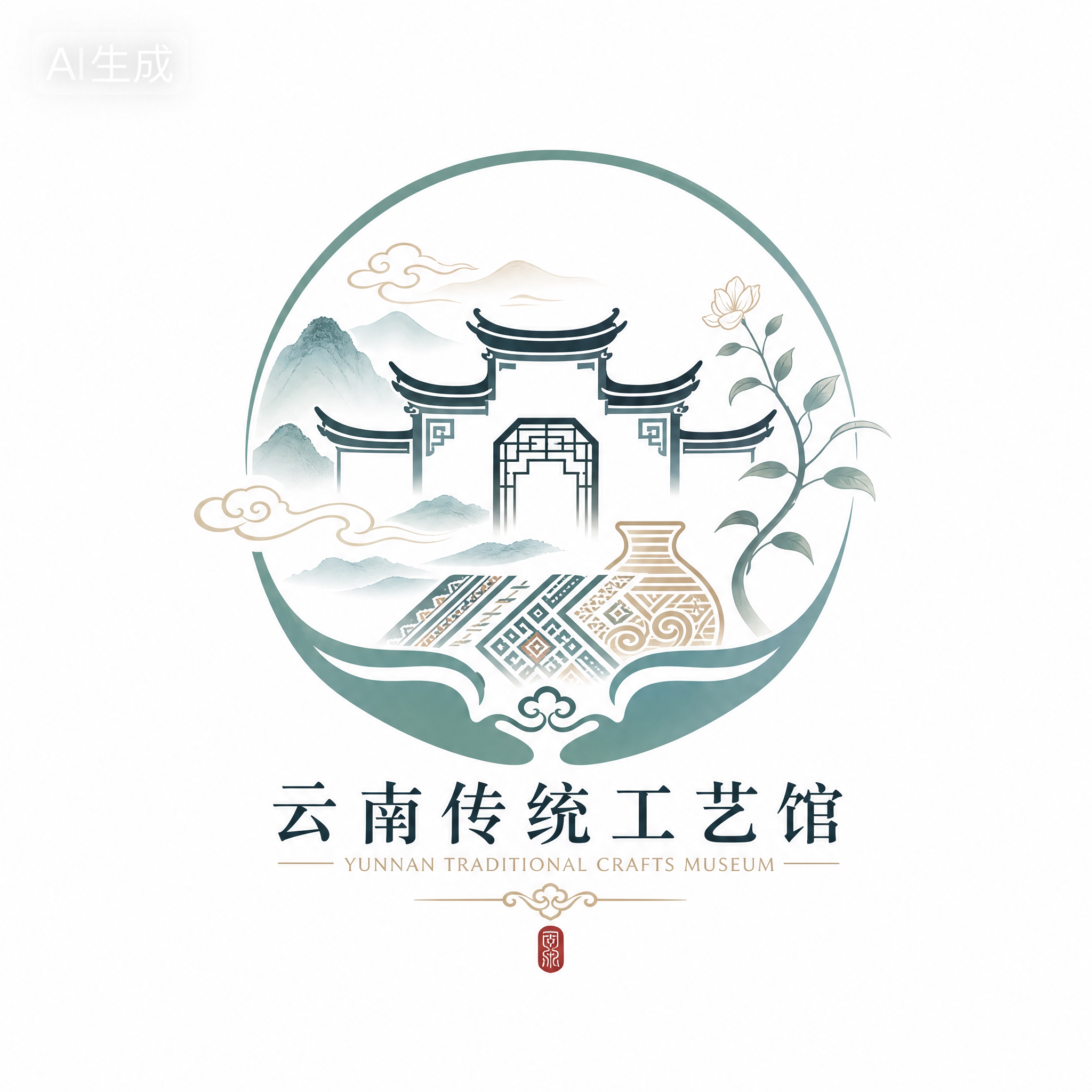 云南工艺特产的LOGO
