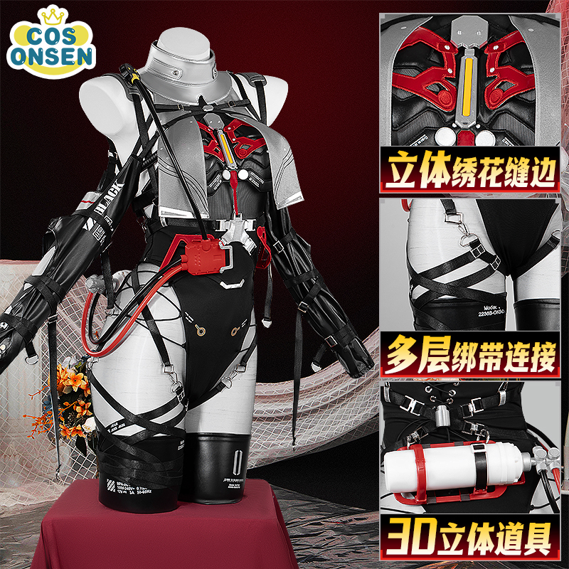 Cosonsen Girls' Frontline 2 Exiled Cosplay Costume Ots-14 Cosplay Outfit Cosonsen Girls' Frontline 2 Exiled Cosplay Costume Ots-14 Cosplay Outfit