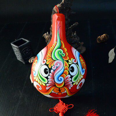 Volkskunst, Peking-Operngesellschaft, Feuerpferd, Löffel, Gesichts-Make-up, Dekoration, Anhänger, chinesische charakteristische Geschenke, Volkswandbehang-Zubehör