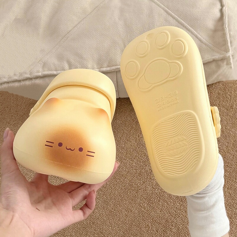 Cat Paw Print Slippers for Women 2026 New Style Home and Outdoor Wear Slippers Wear-Resistant Non-Slip High-Value Kitten Slippers Cat Paw Print Slippers for Women 2026 New Style Home and Outdoor Wear Slippers Wear-Resistant Non-Slip High-Value Kitten Slippers