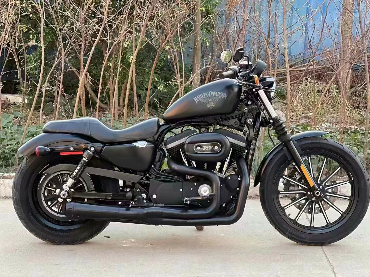 Импортированный Harley Wolverine 883 суровый парень x48 ретро круиз V-цилиндр Benda Jinjila 300 прочный мотоцикл