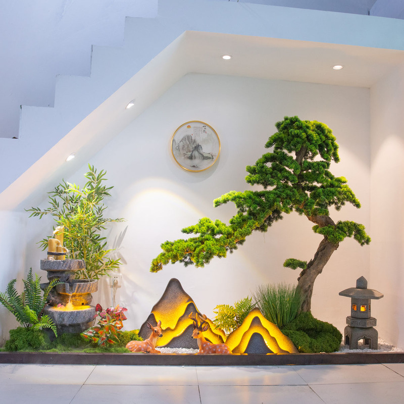 Artificial Pine Tree Welcoming Pine Fake Tree Arborvitae Mall Hotel Staircase Window Decoration Indoor Landscape Ornament Artificial Pine Tree Welcoming Pine Fake Tree Arborvitae Mall Hotel Staircase Window Decoration Indoor Landscape Ornament