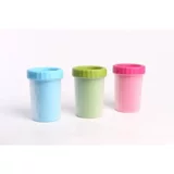 Новый продукт Pet Foot Cup Cach Cat Dog Claw Cup Cust Foot Wyshers Очистка мягкая силиконовая щетка для ног шайба