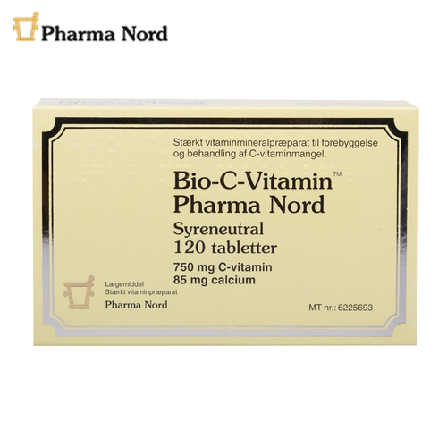 Pharmanord Farnord Vitamin C 120 Датский импорт прямой почтовой рассылки