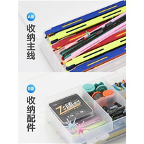 New fishing accessories main line winding line board string hook fish hook storage box line group sub-line foam board fishing line collection product