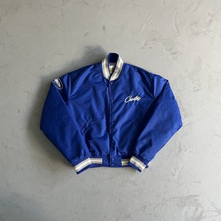 Blue jacket, with embroidery, ethnic style