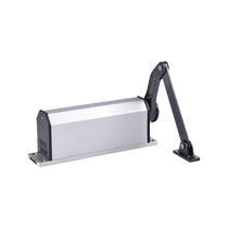 Side-mounted crank arm door opener electric door closer automatic door switch motor outdoor waterproof access control gate remote control