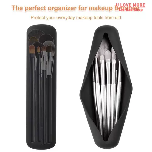 Сумка для макияжа макияж кисти мешок для косметического организатора