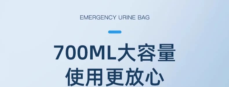Emergency Urine Bag Disposable Pee Artifact Unisex Travel Essential Business Trip Car Portable Toilet Urinal