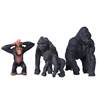 New Cross-Border Hot-Selling Realistic Wild Animal Silverback Gorilla Monkey Model Static Children's Living Room Toy Display