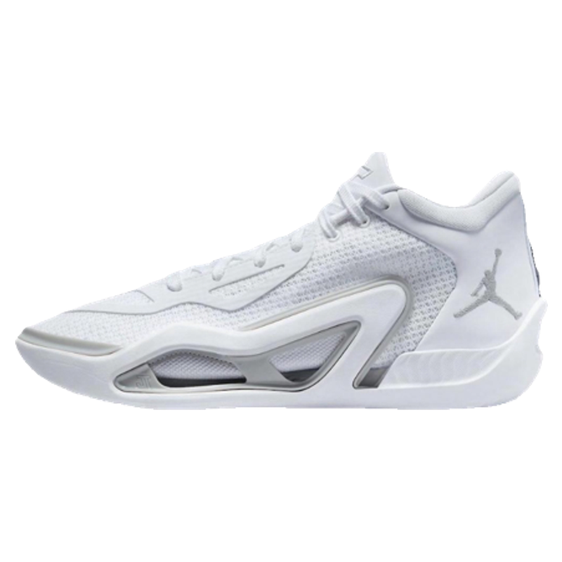 Nike Tatum 1St Generation Wear-Resistant Rubber White Low-Top Men's Practical Basketball Shoes Fq1304-100