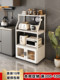 Küchenregal, bodenstehend, mehrschichtig, multifunktional, kleiner Lagerschrank, Mikrowellenregal, Lagerschrank, Ofenschrank
