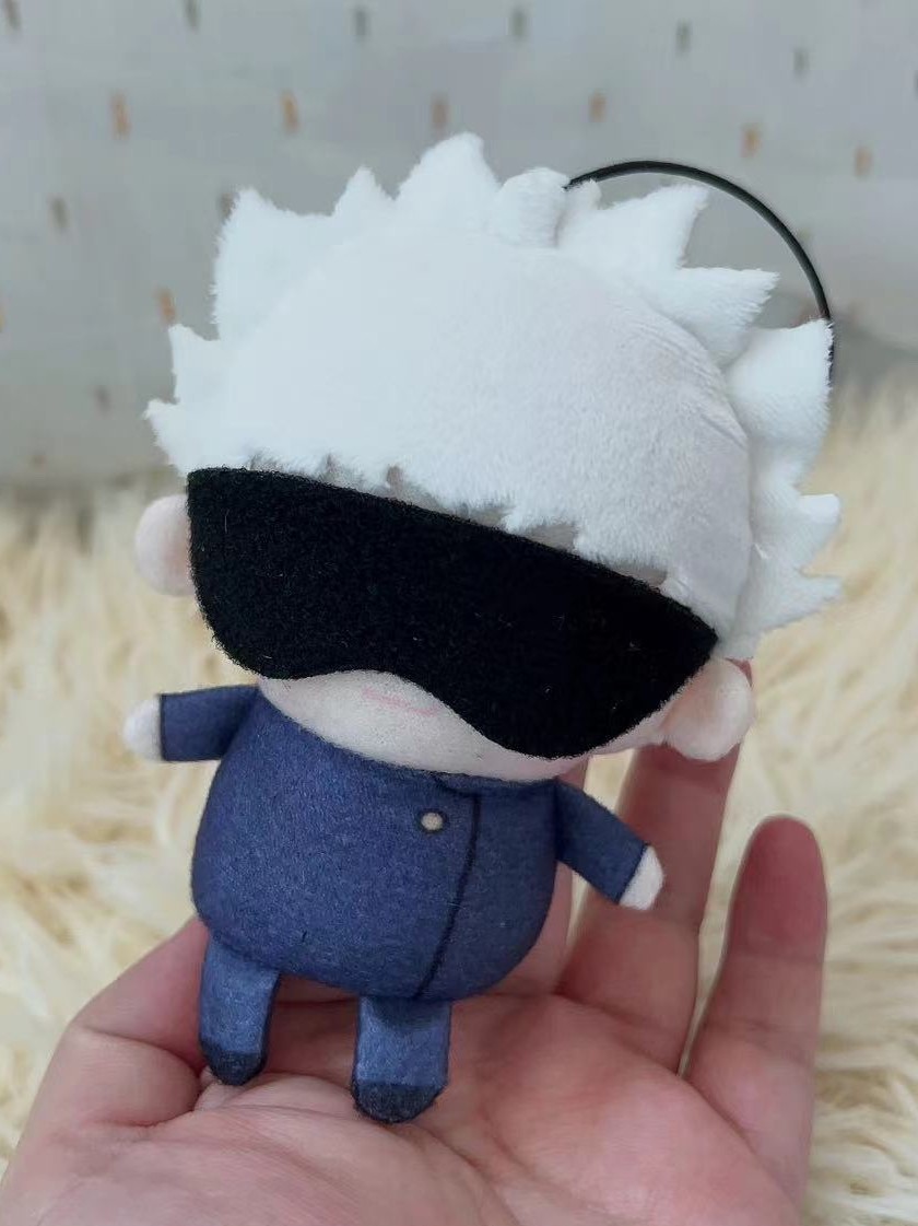Cotton Doll Finger Puppet Pendant Jujutsu Kaisen Satoru Gojo Cute
