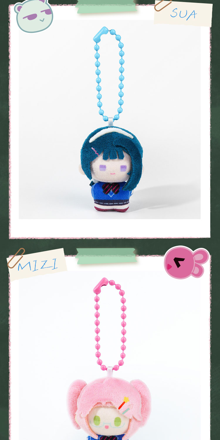 [ENCARGO] ALIEN STAGE Anakt Arts High School Series Mini Plush Pendant