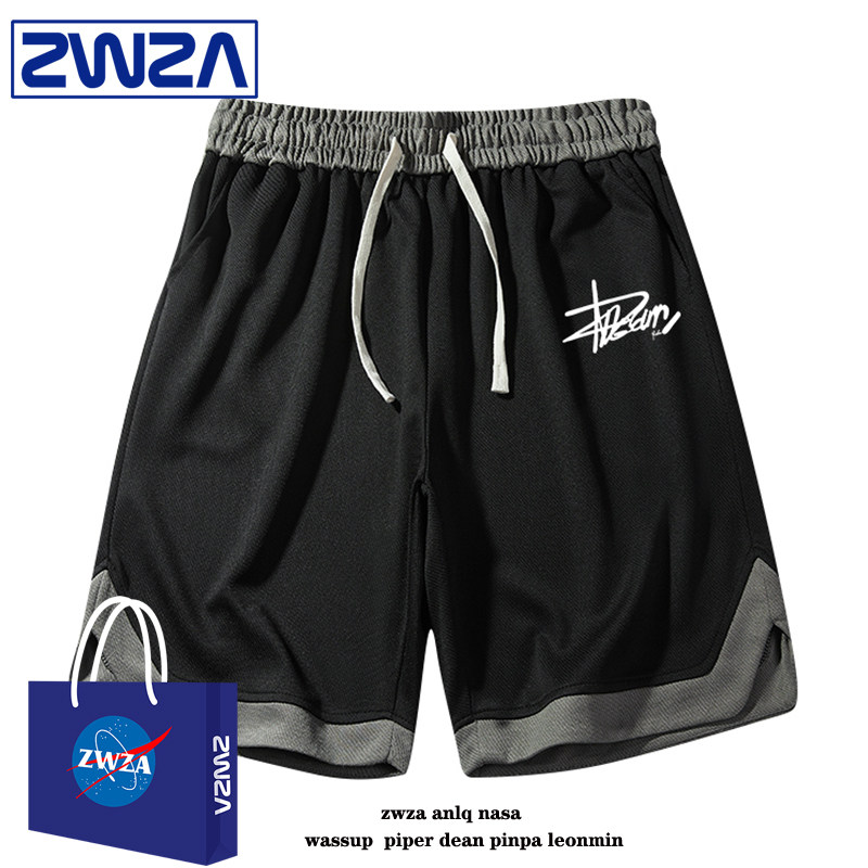 Летние американские баскетбольные спортивные шорты, мужские 2025 новые модные брендовые баскетбольные брюки, повседневные свободные штаны для бега с пятью точками