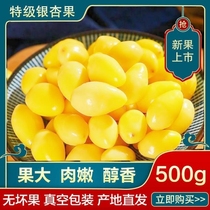 1 pound of ginkgo fruit fresh special grade ginkgo almonds and white nuts vacuum packed shelled ginkgo nuts ready to eat in soup