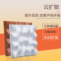 Diffusion acoustic diffusion board wall ceiling quadratic remainder diffuser HIFI home theater recording studio