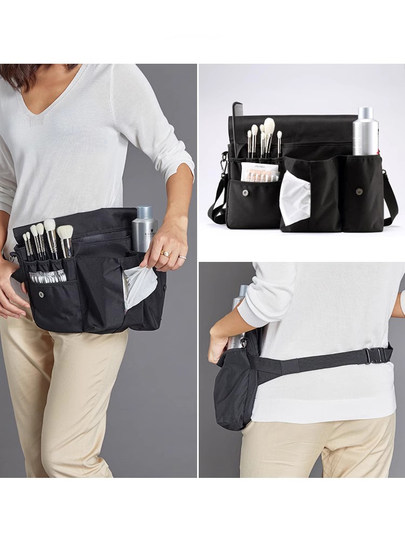 化妆师专业跟妆腰包便携式收纳剧组影楼现场外出补妆用多功能F001