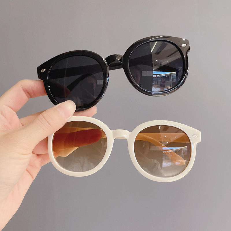 Children's Korean version sunscreen sunglasses male and female child children fashion 100 lap sunscreen sunglasses baby anti-UV glasses-Taobao