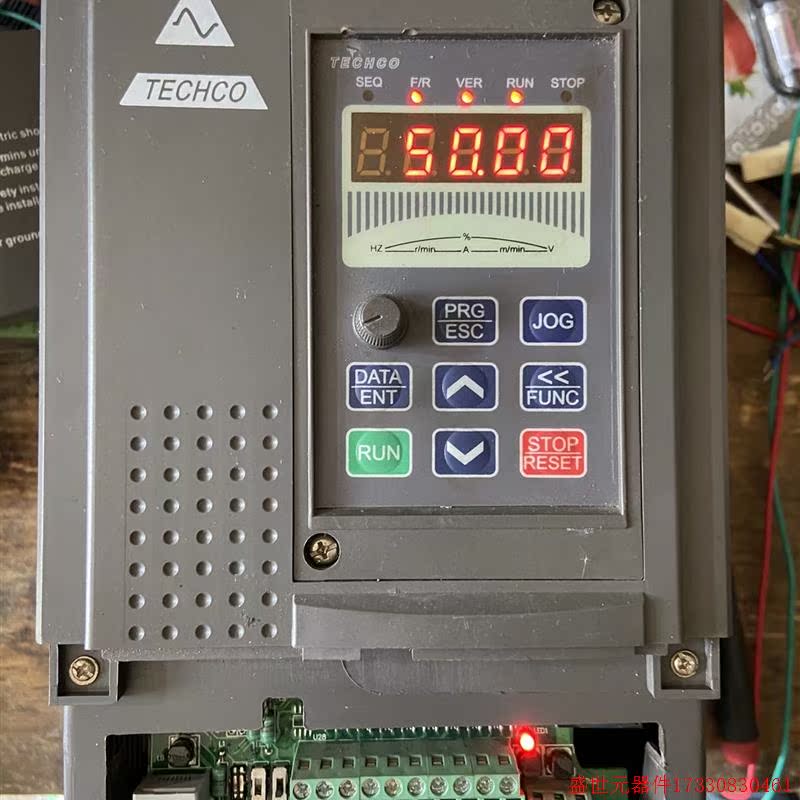 Pre-shooting Request for quotation: TECHCO frequency converter 380 V 5 5KW Disassembly Functions Normal Bargaining-Taobao