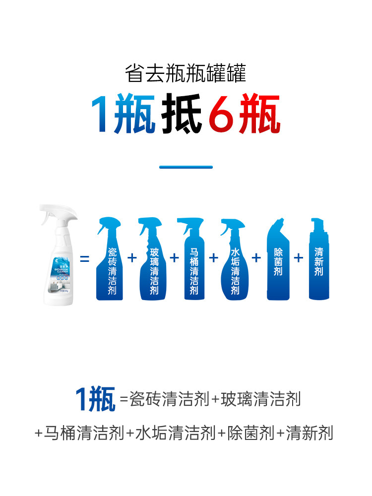 Toilet Cleaner, Powerful Descaling and De-Yellowing Toilet Cleaning Liquid, Deodorizing and Magical Odor Removal Toilet and Bathroom Cleaning Agent