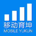 移动育坤通信专卖店的LOGO