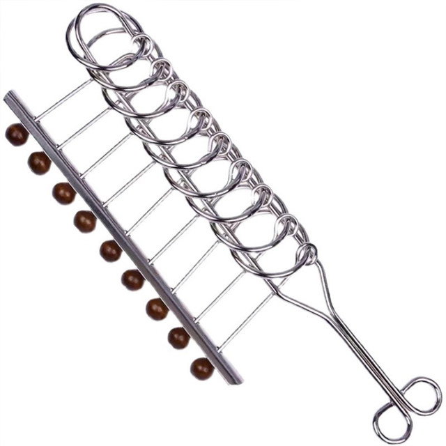 Nine-Link Puzzle for Elementary School Students, Adult Intelligence Unlocking Ring, Children's Thinking and Logic Training, High-Difficulty Unlocking Educational Toy