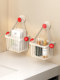 Bathroom suction cup storage rack bathroom punch-free wall storage rack toilet wall-mounted hand wash basin hanging basket