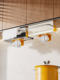 Kitchen Wipes Storage Box, Paper Towel Rack, Hanging Cabinet, Upside-Down Tissue Box, Storage for Cleaning Cloths, Paper Hanging Rack, Cabinet Roll Paper Holder